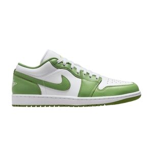 Air jordan 1 low SE 'chlorophyll' size men's 9.5 sku HF4823 100
